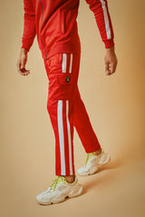 Cargo Sports Tracksuit-Red