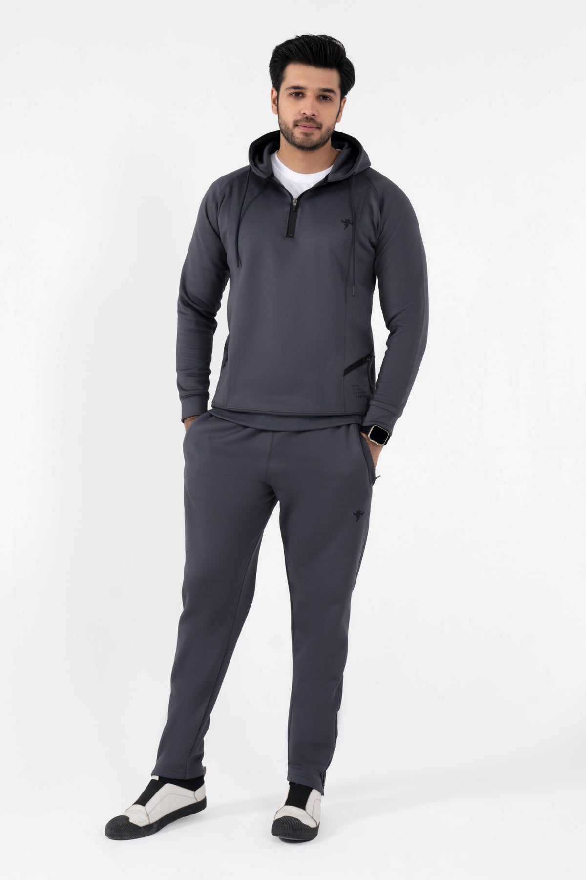 Active pulse Winter  Tracksuit- Charcoal