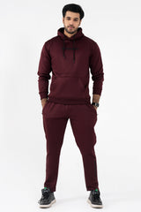 Scottish Activewear Winter Tracksuit-Burgundy