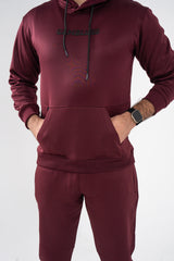 Scottish Activewear Winter Tracksuit-Burgundy