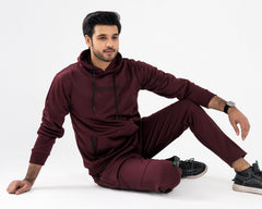 Scottish Activewear Winter Tracksuit-Burgundy