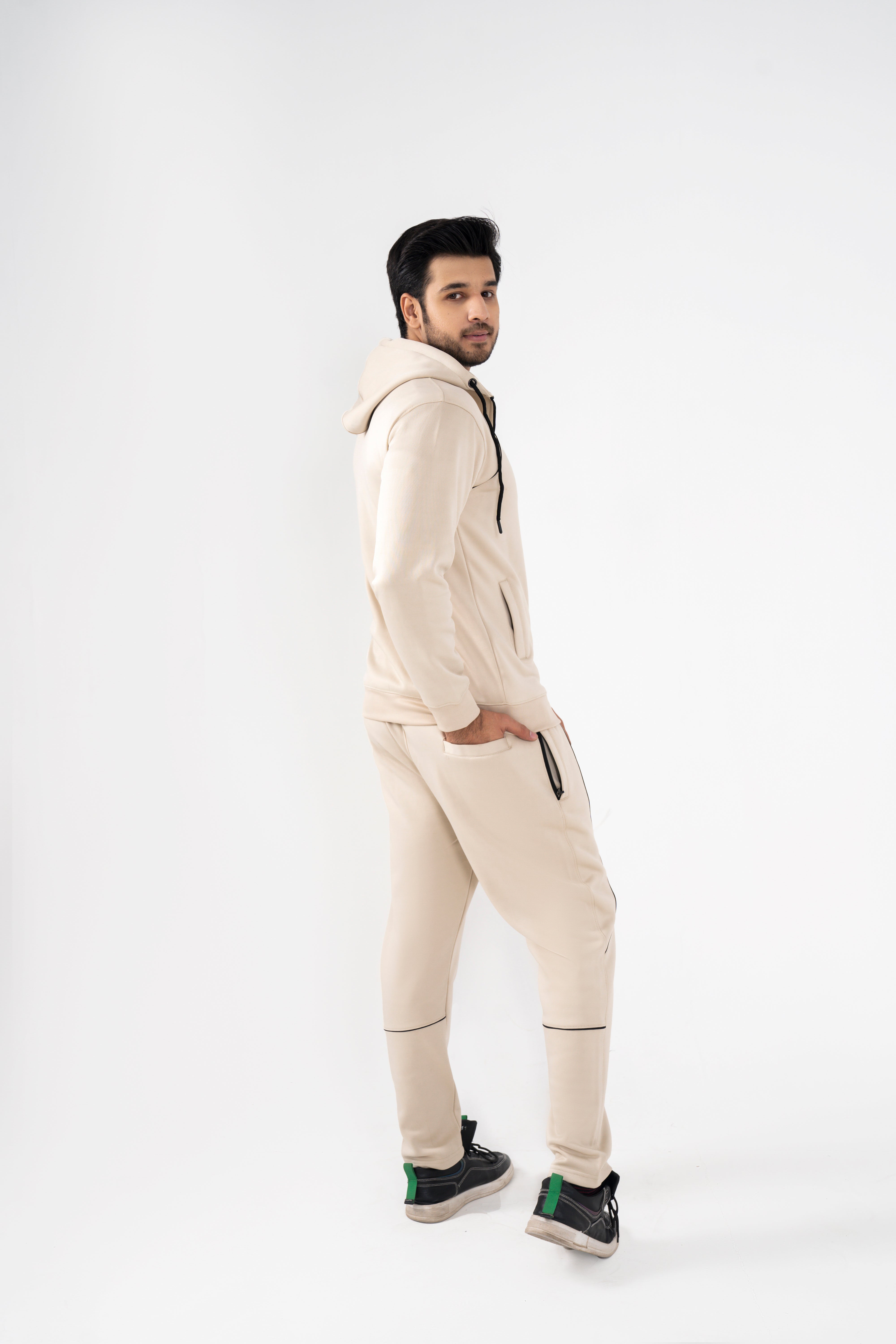 Aura Active Winter Tracksuit - Beige