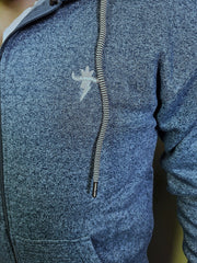 Gambluss Zinc Winter Hoodie – Chain Yarn Fleece 350 GSM with Fur Inner