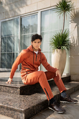 Active pulse Winter  Tracksuit- Brick Red