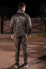 Premium Sublime-Camo Tracksuit- Charcoal