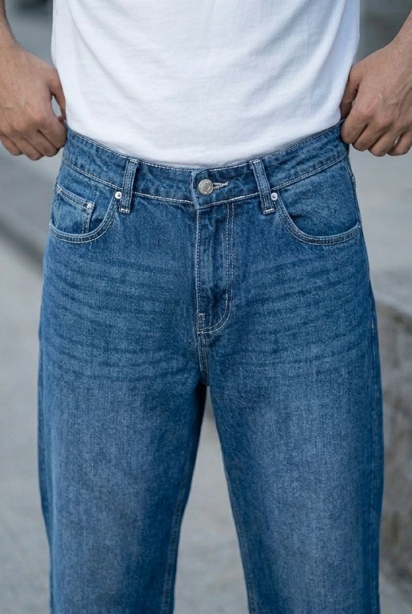 Gambluss Essential Relaxed-Fit Pant- Navy Blue