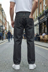 Gambluss Stretchable Belt Relaxed-Fit  Pleated Pant-Coal