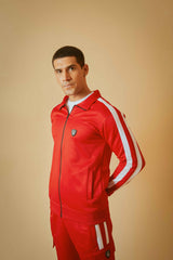 Gambluss Cargo Sports Tracksuit-Red