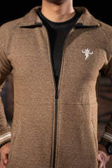 Vintage Essential Winter Tracksuit -Brown